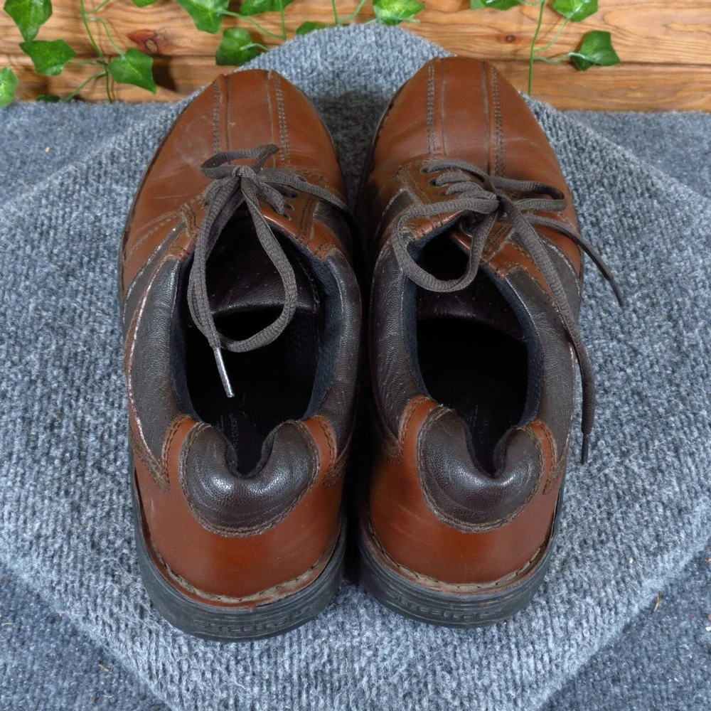 Streetcars Diplomat Mens Oxford Shoes Size 10.5 M Work Office Brown Leather